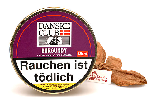 Danske Club Burgundy (Wild Berries) Pfeifentabak 100g Dose Danske Club Burgundy (Wild Berries) Pfeifentabak 100g Dose
